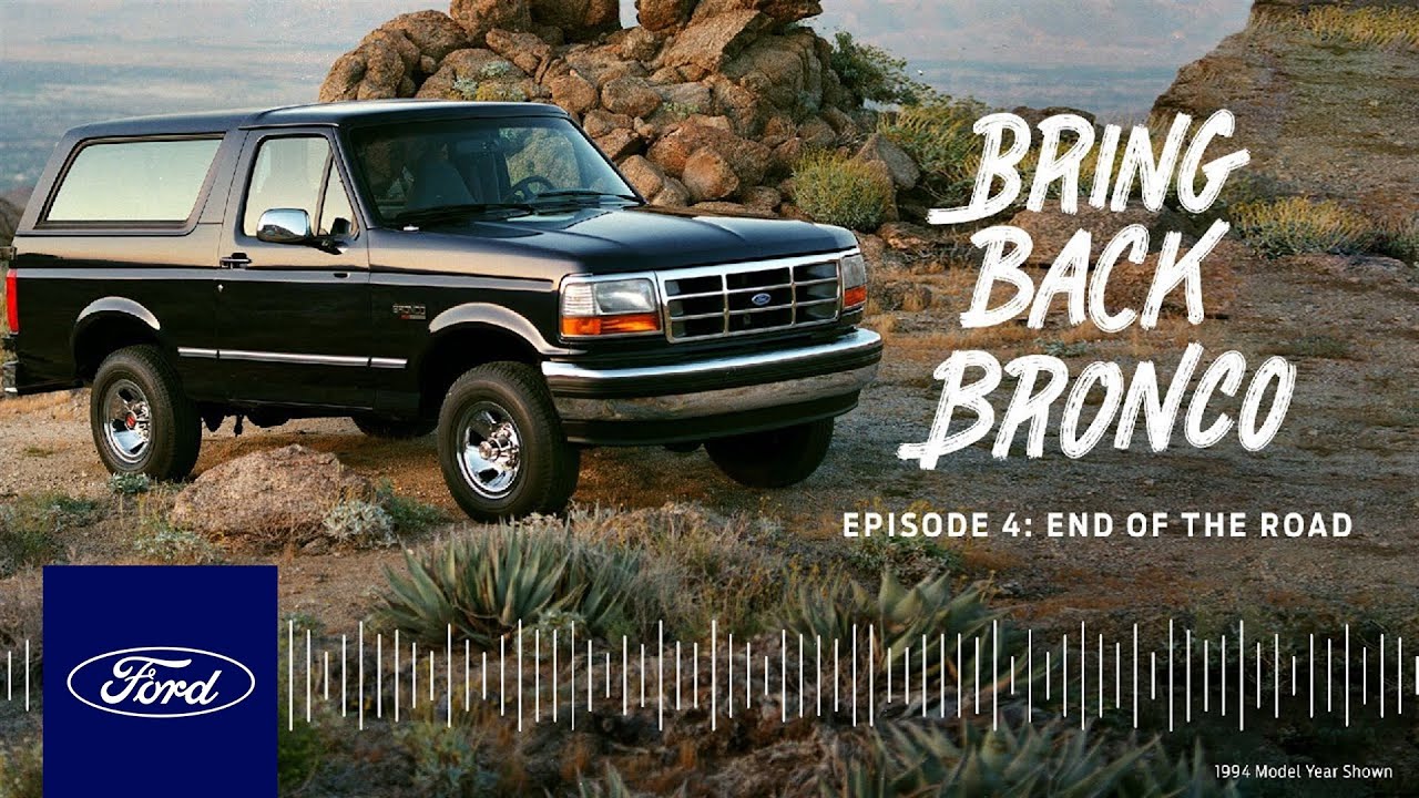 Bring Back Bronco Podcast: Episode 4 – End of the Road – 1994 to 1996 | Ford