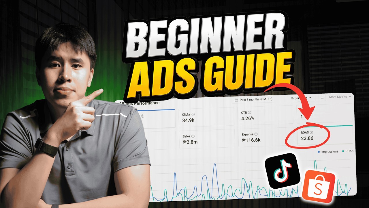 Shopee & TikTok Ads Tutorial for Beginners: GMV Max at Custom ROAS Setup