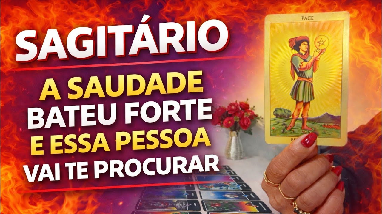 ♥️ SAGITÁRIO ♥️  O SENTIMENTO É REAL  POR ISSO ESSA PESSOA VOLTA.