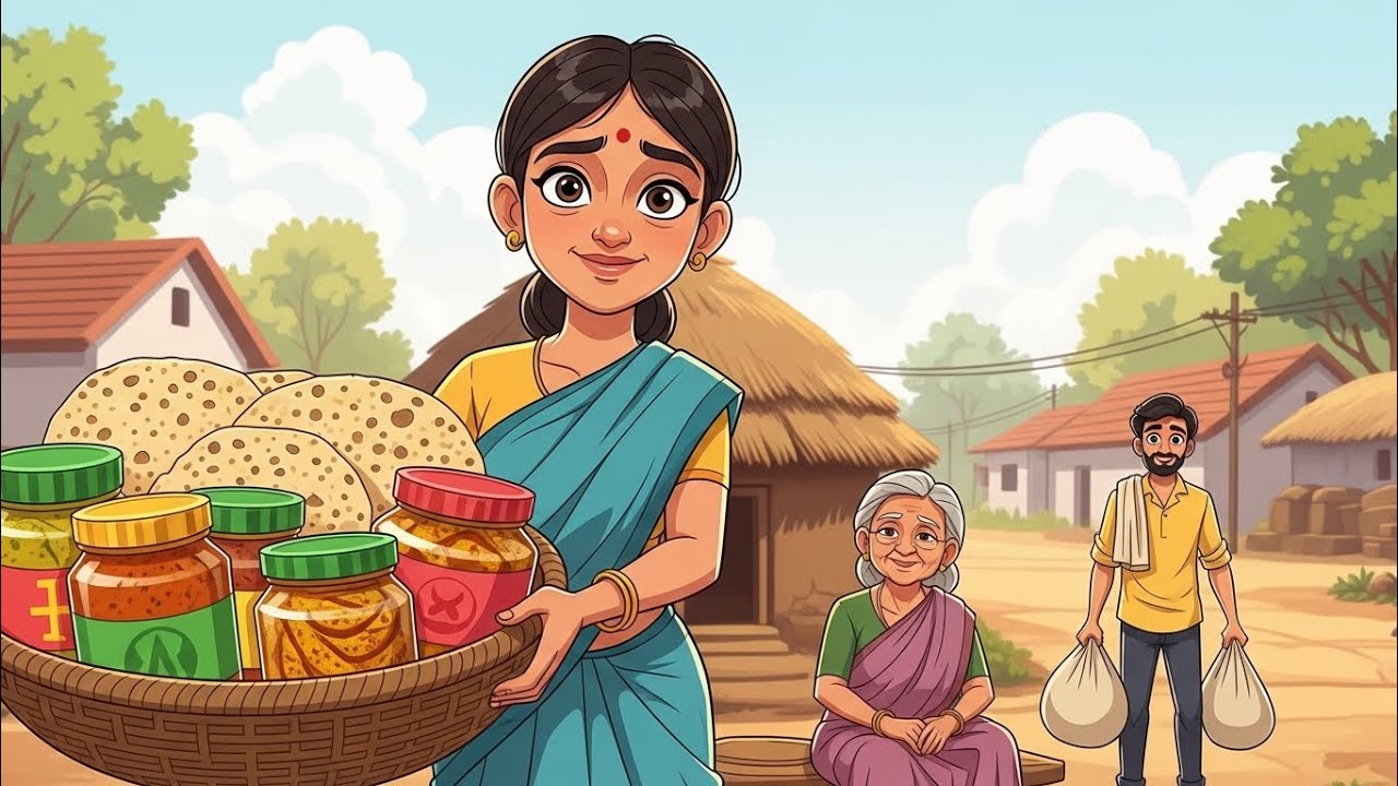 Papad Aur Achar Se Badli Kismat | Ek Gareeb Parivaar Ki Kahani