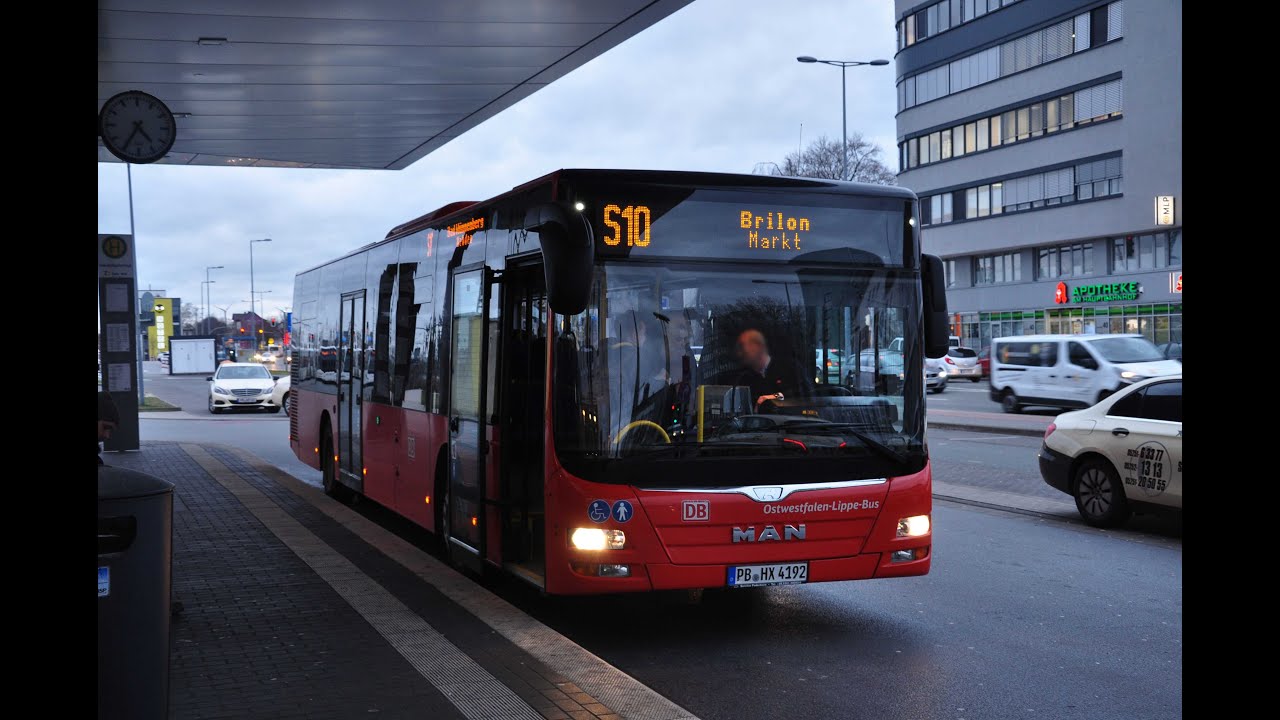 Unterwegs auf der R10 nach Brilon, Bahnhof Brilon Stadt