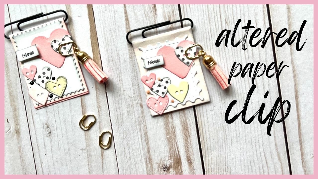Altered Paper Clip with Dangle