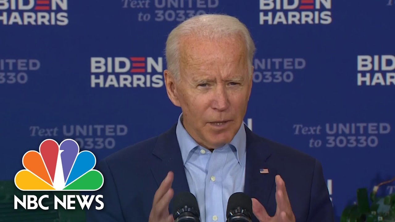 Biden Details Economic Plan, Says It Will &lsquo;Reward Work, Not Wealth&rsquo; | NBC News NOW