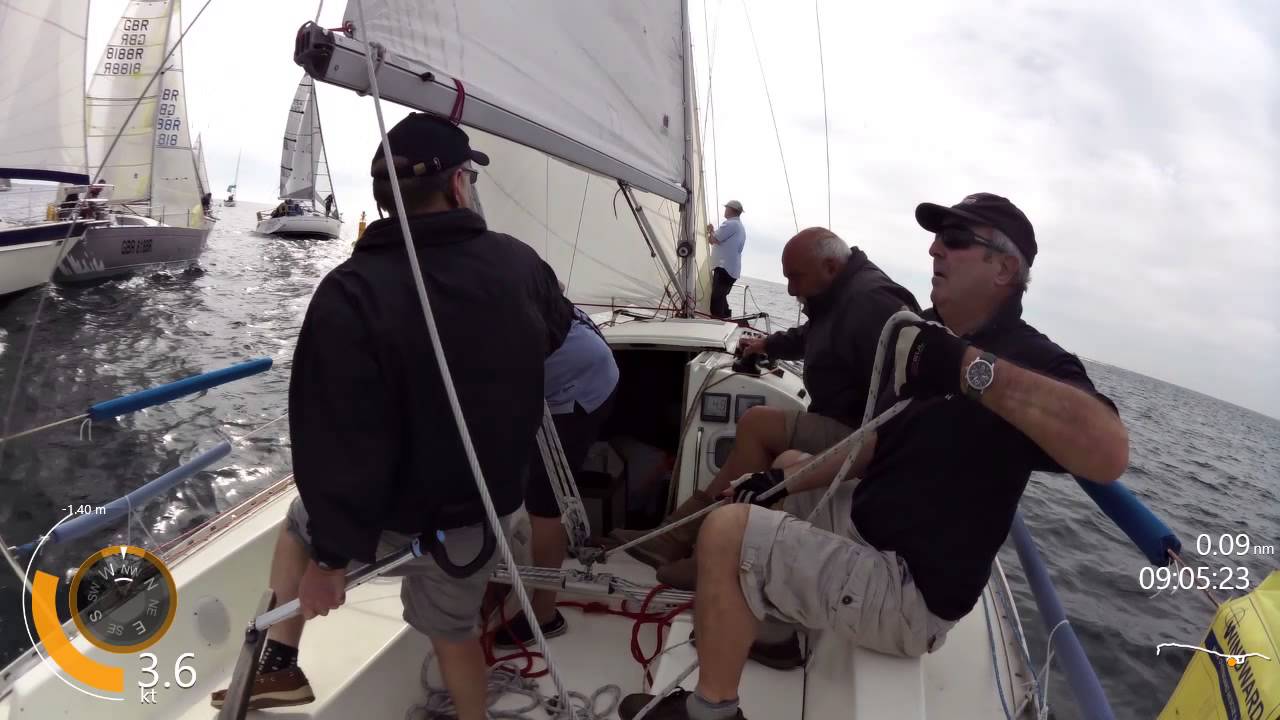How not to start a yacht race :(