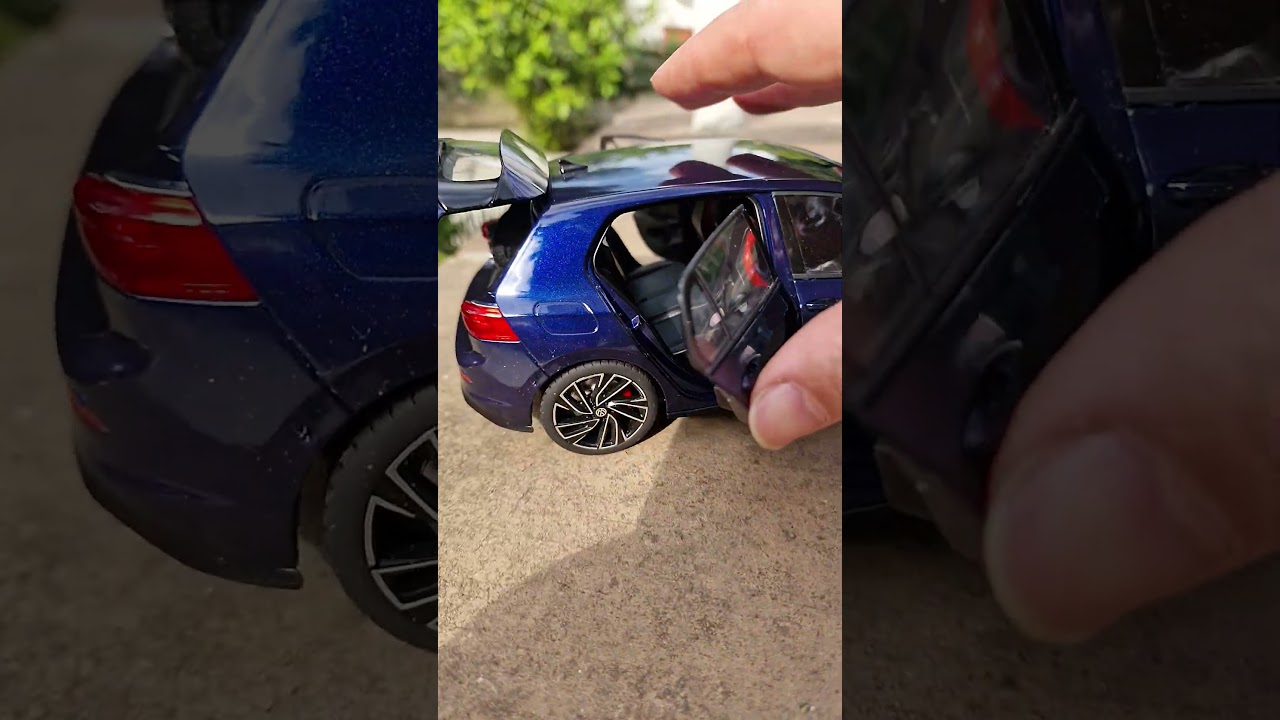 modellino auto scala 1,18 volkswagen golf della norev