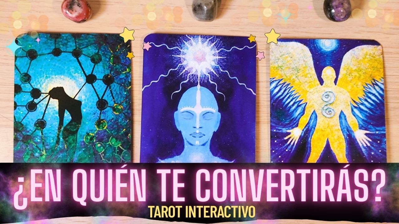 🔮 ¿En qué te CONVERTIRÁS de aquí a un AÑO? ✨Tarot Interactivo 💖