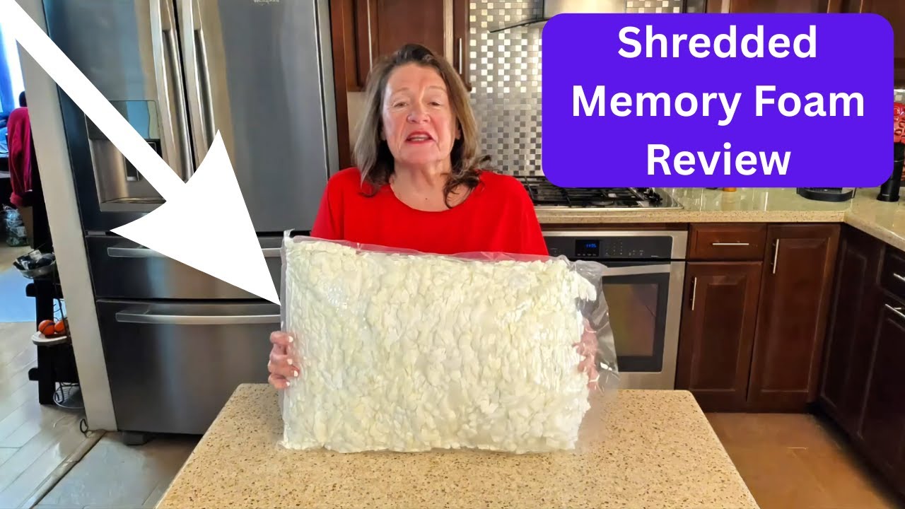 5lbs Shredded Memory Foam & Polyester Fill - Perfect for Bean Bags, Pillows & More! 🧸