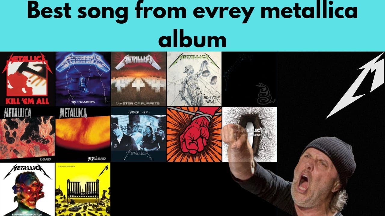 My Favorite Metallica Songs From Each Album
