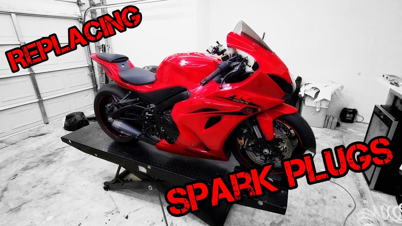 How to replace spark plugs on 2017+ GSXR 1000