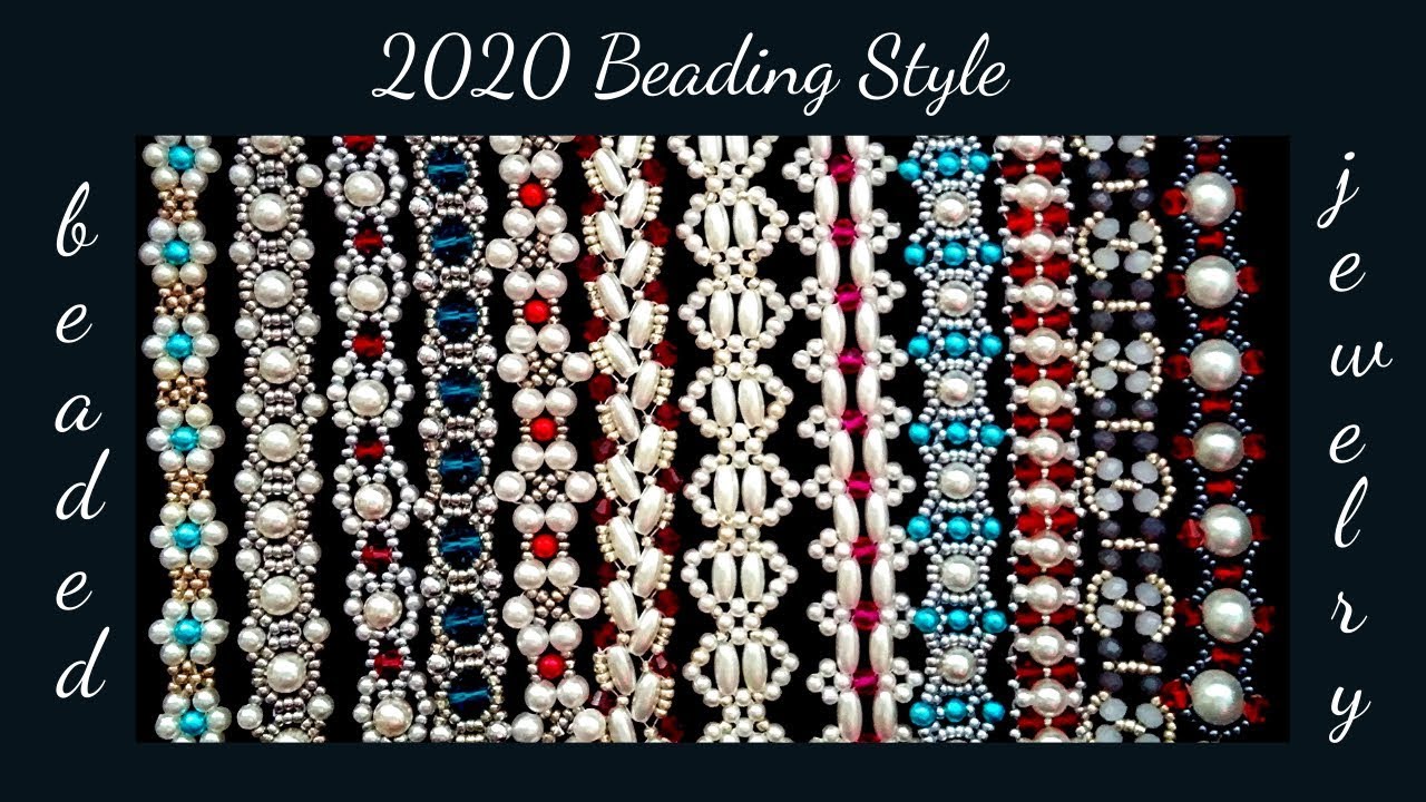 2020 trendy beaded bracelets. beading tutorials. jewelry making tutorials