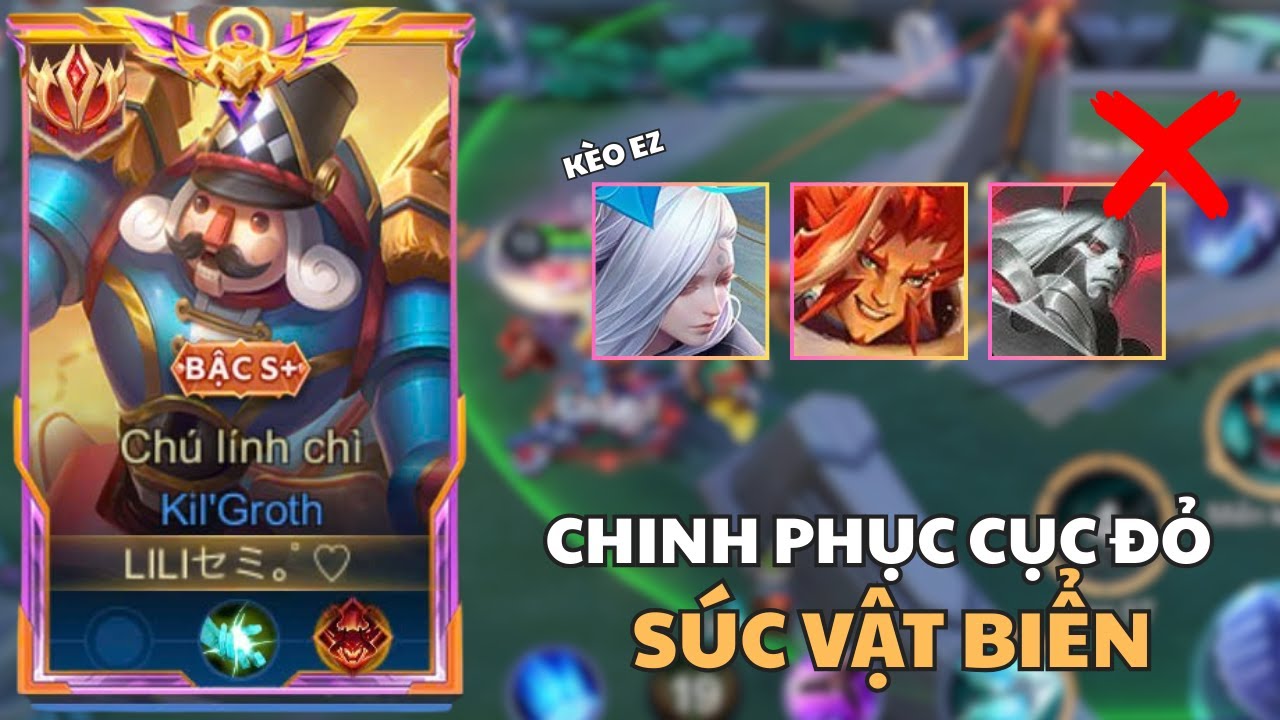 Tiếp tục leo cục đỏ Súc vật biển! Cách đi kèo với Bijan, Volkath và Tachi (P2) || Liên Quân Mobile