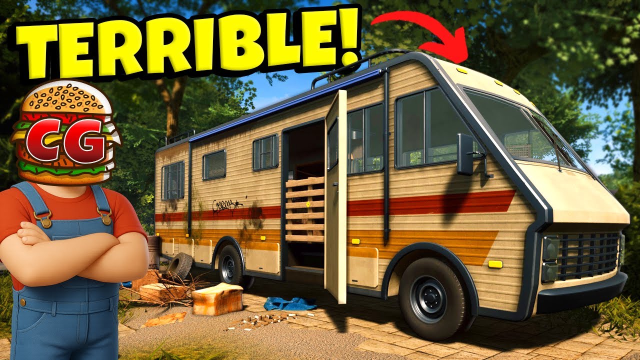 Flipping the Most DISGUSTING RVs You&rsquo;ve Ever Seen! (Bus Flipper Simulator)