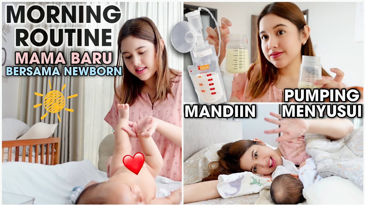 MORNING ROUTINE SETELAH PUNYA BABY FABIO!! SESIBUK ITU?