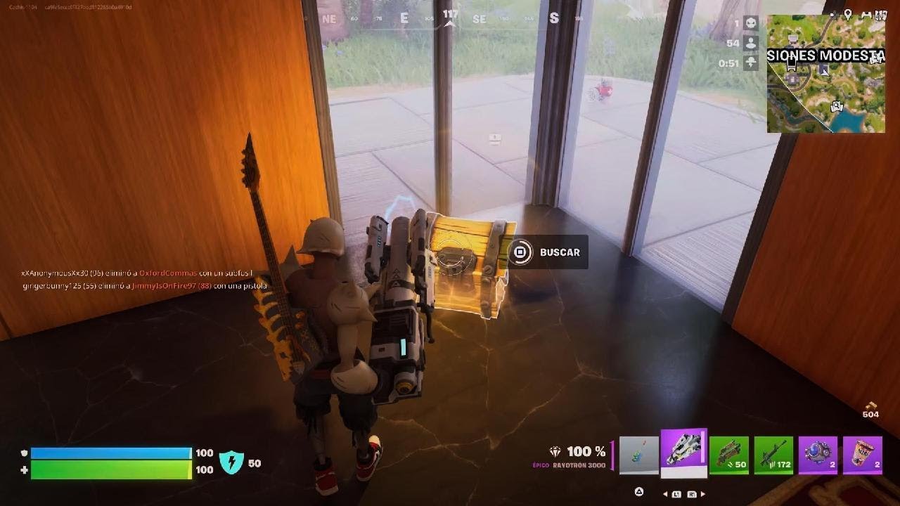 Fortnite dura partida 