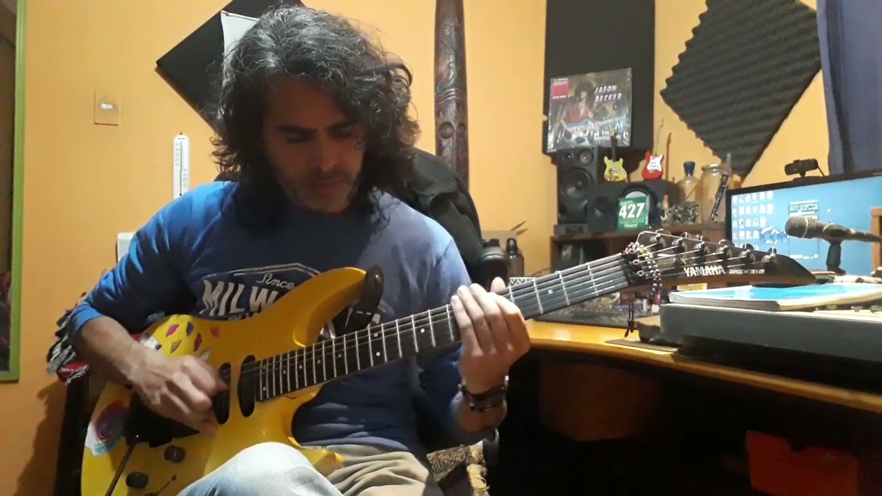Cacophony - Solo Burn the Ground ( Cover por Nelson Navarro )