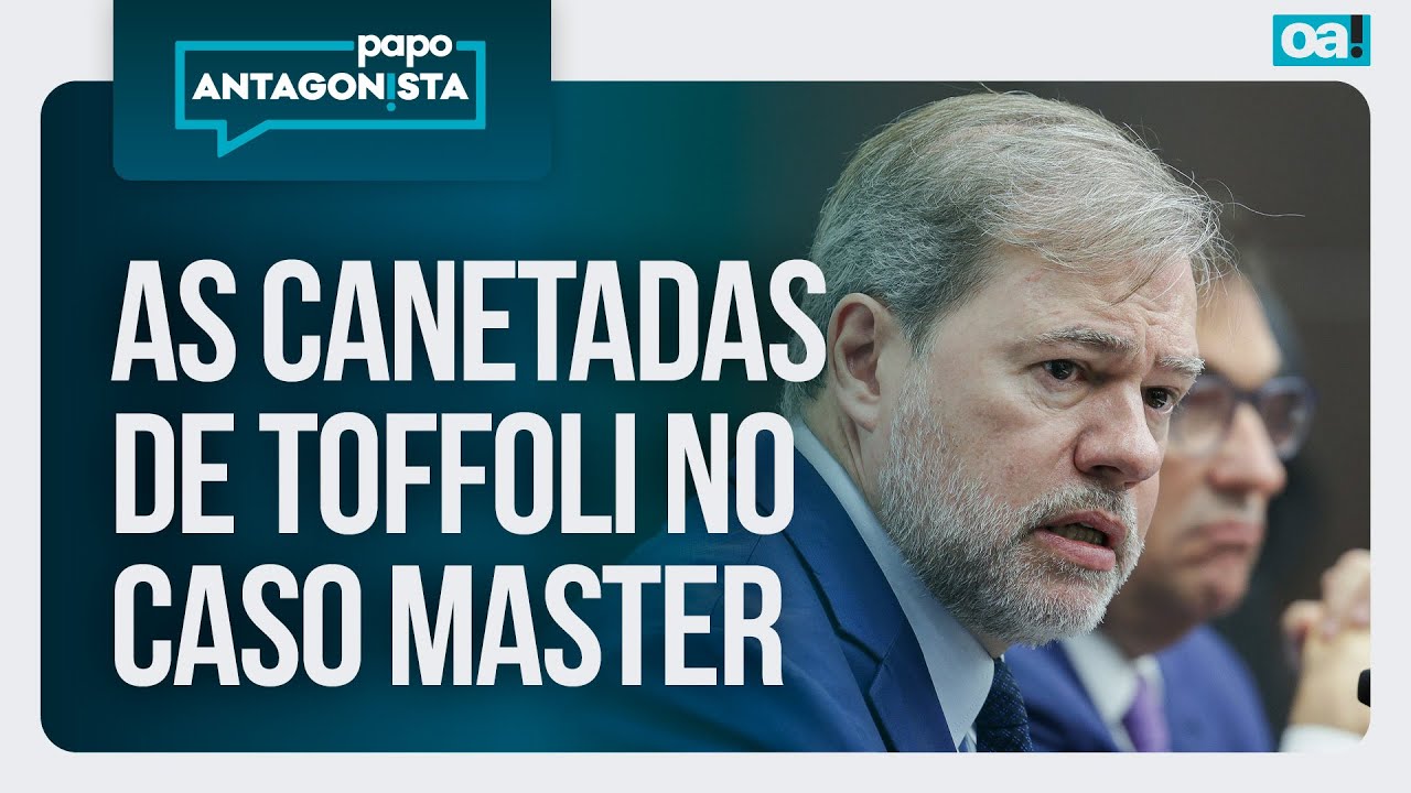 As canetadas de Toffoli no caso Master | Papo Antagonista - 16/01/2026