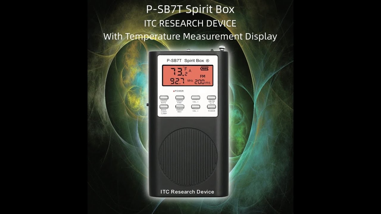 P-SB7T Spirit Box Unboxing