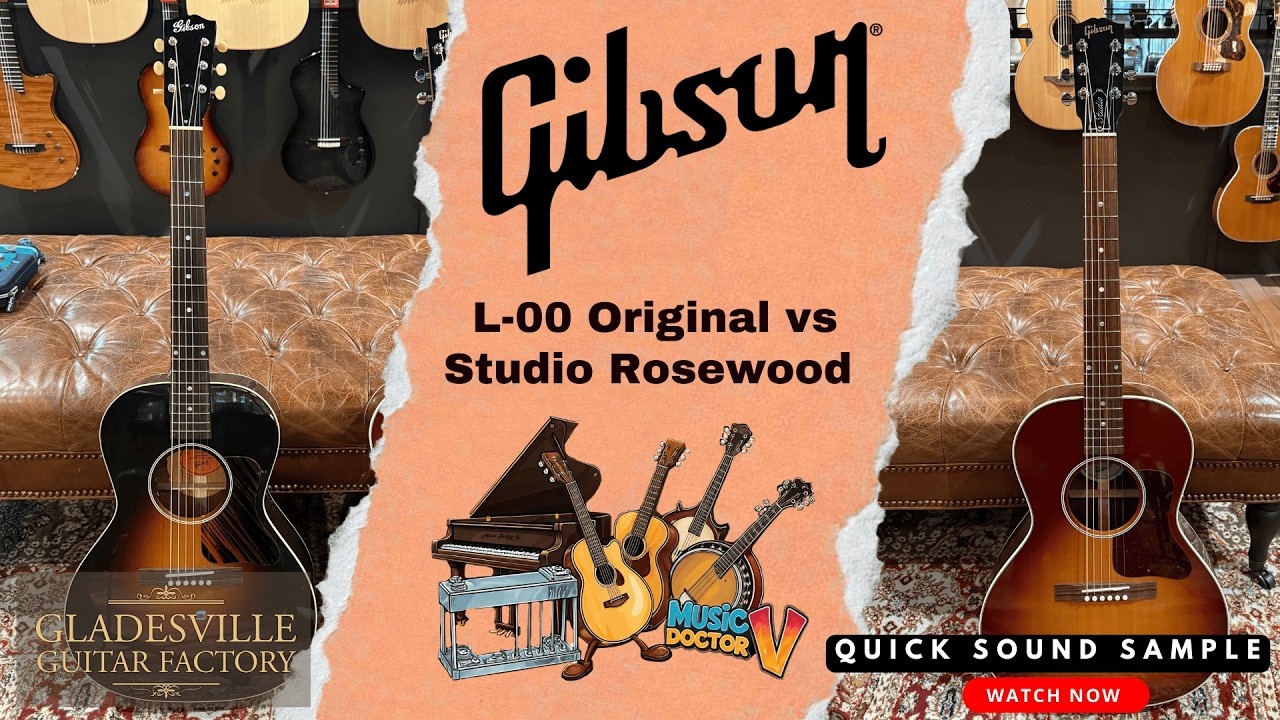 Gibson L-00 Original VS Studio Rosewood - Demo by Michael Varecka - Gladesville Guitar Factory