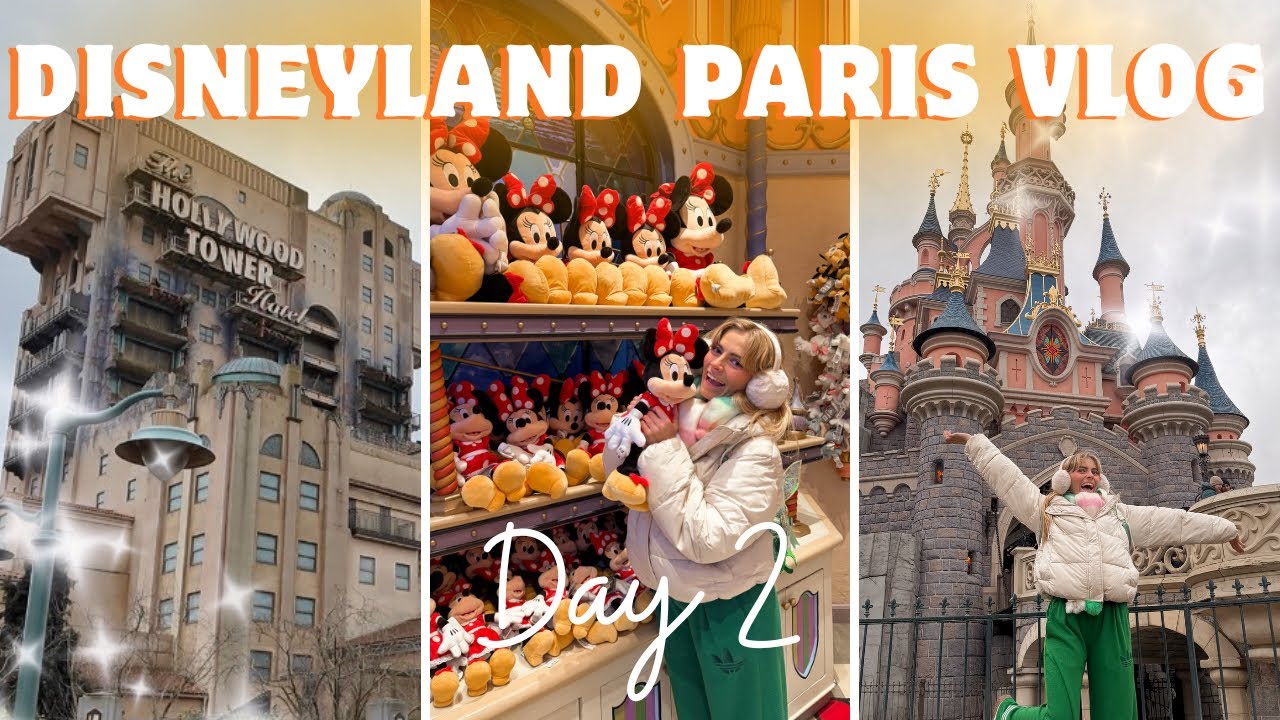 DISNEYLAND PARIS VLOG✨💛 Day 2 || Walt Disney Studios || Pym Kitchen || Hero Training Centre