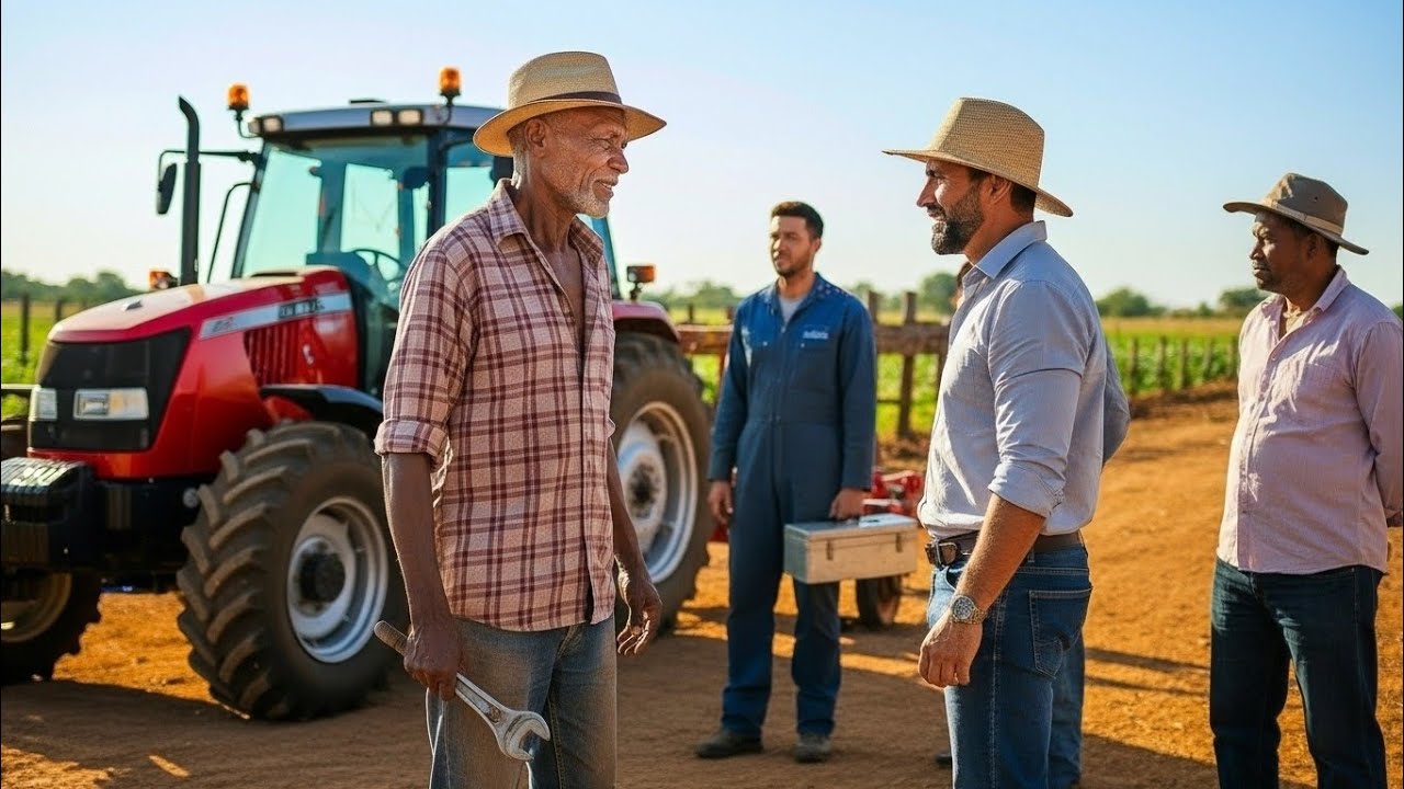15 MECHANICS gave up on fixing the FARMER'S IMPORTED TRACTOR… but the old MAN did the IMPOSSIBLE