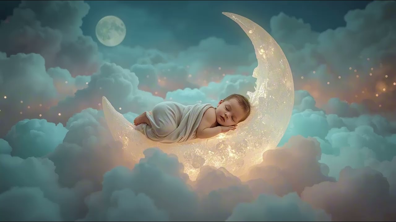 Titel: 10 Hours of Pure Bliss ❄️ Best Lullaby for Babies to Sleep All Night - Gentle Bell Music