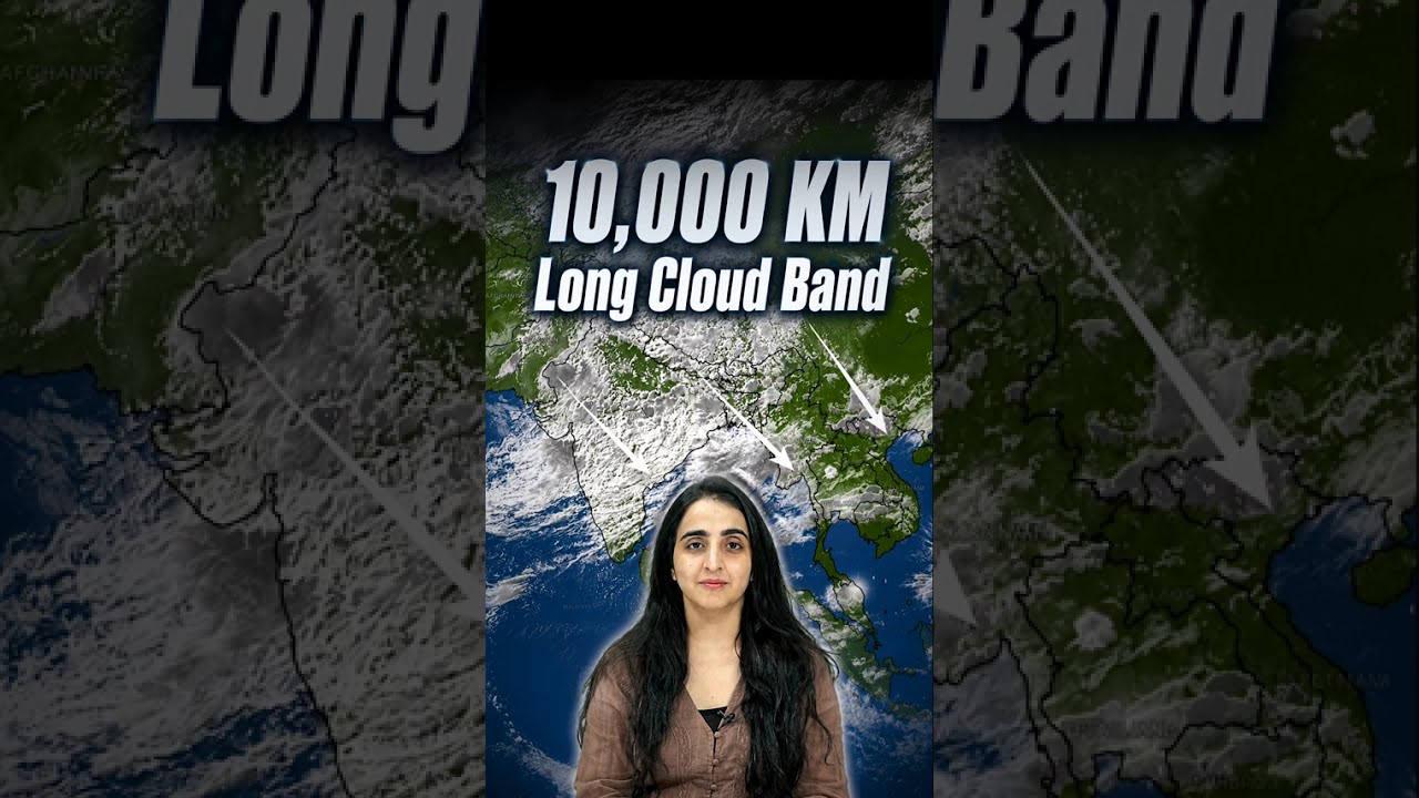The 10,000 KM Cloud Phenomenon: Miracle or Disaster? | #shorts #currentaffairs #muskanmam