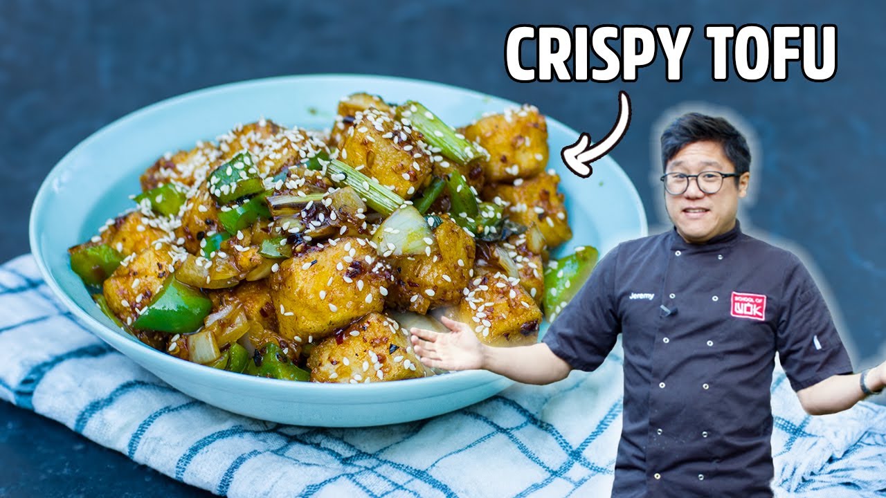Crispy and Irresistible Ginger and Garlic Tofu Recipe!
