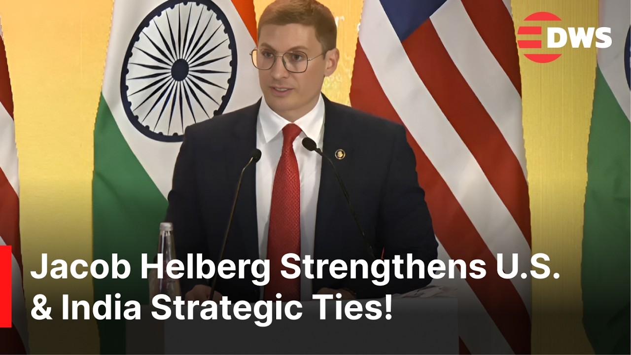 EXCLUSIVE REMARKS: U.S. Under Secretary Jacob Helberg Highlights Strong U.S.&ndash;India Partnership| AI1Z