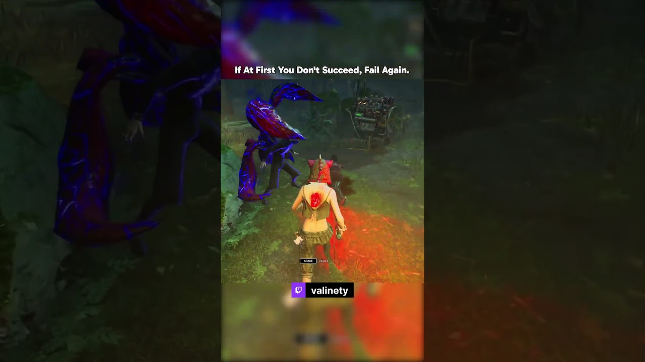 he let us escape after this... i think he felt bad.  #dbd
