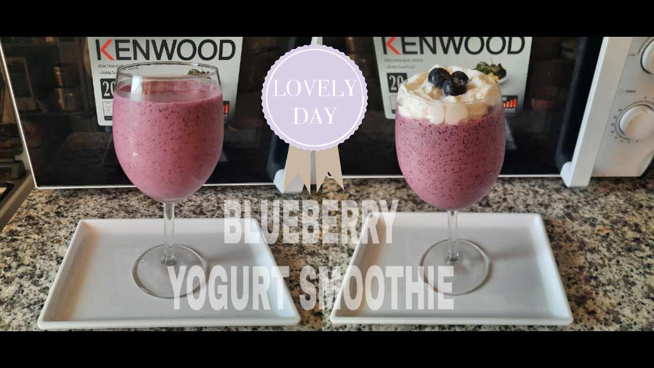 D#5: Blueberry Yogurt Smoothie