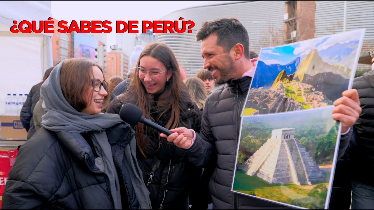 ¿CUÁNTO SABEN los ESPAÑOLES de PERÚ? 🇪🇸🇵🇪
