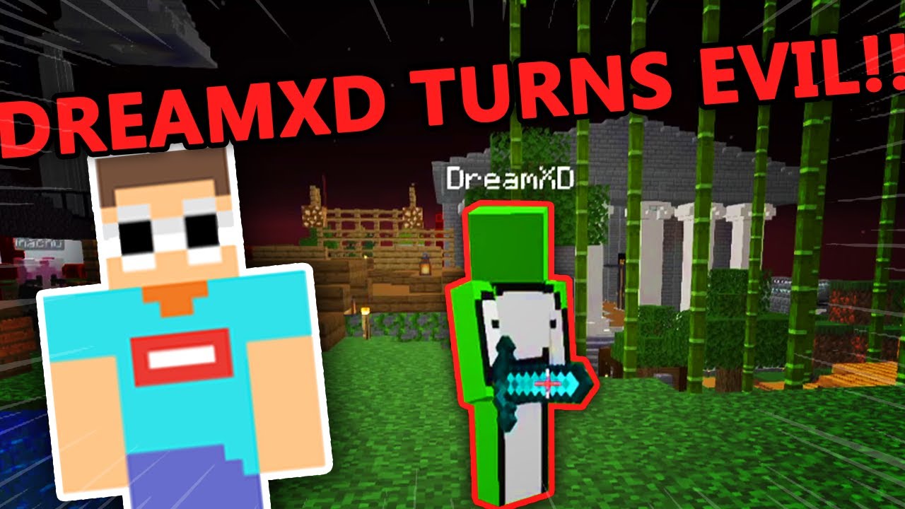 DreamXD SAVES George And Niki From BadBoyHalo and The EGG And Later DreamXD Turns EVIL!! [Dream SMP]