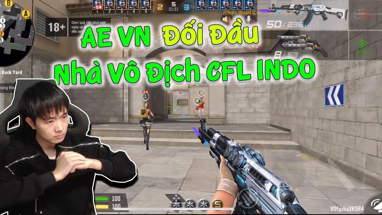 ACrossfire Legends | Đối Đầu Nhà Vô Địch INDO - SmileGG Mang Súng Giải Ra Để Thử Tay