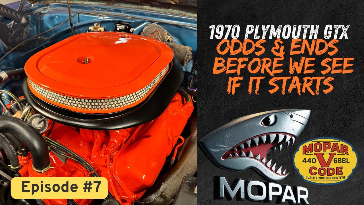 Episode #7 | 1970 Plymouth GTX Build Series – Odd's & Ends