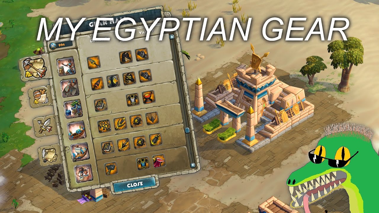 My Egyptian Gear - Age of Empires Online Project Celeste