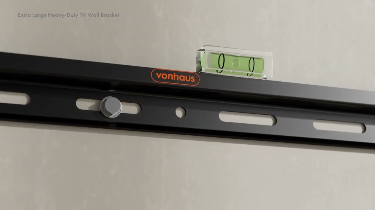VonHaus 60-120 inch Flat-to-wall TV Bracket
