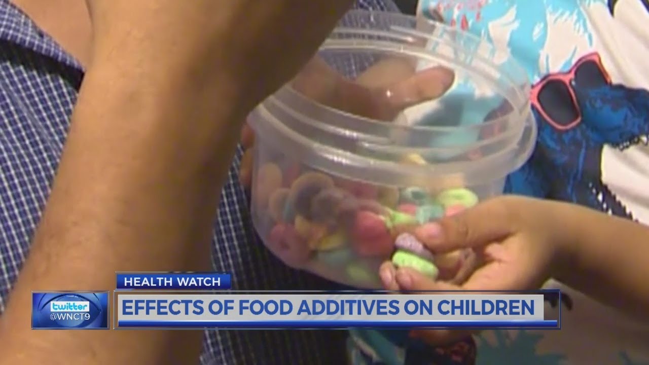 Effects of food additives on children