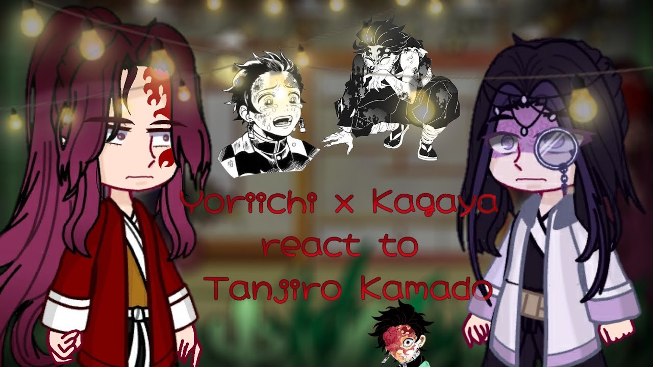 Yoriichi x Kagaya react to Tanjiro Kamado||eng/rus||⚠️MANGA SPOILERS⚠️||Demon Slayer||My AU {D.K.T.}
