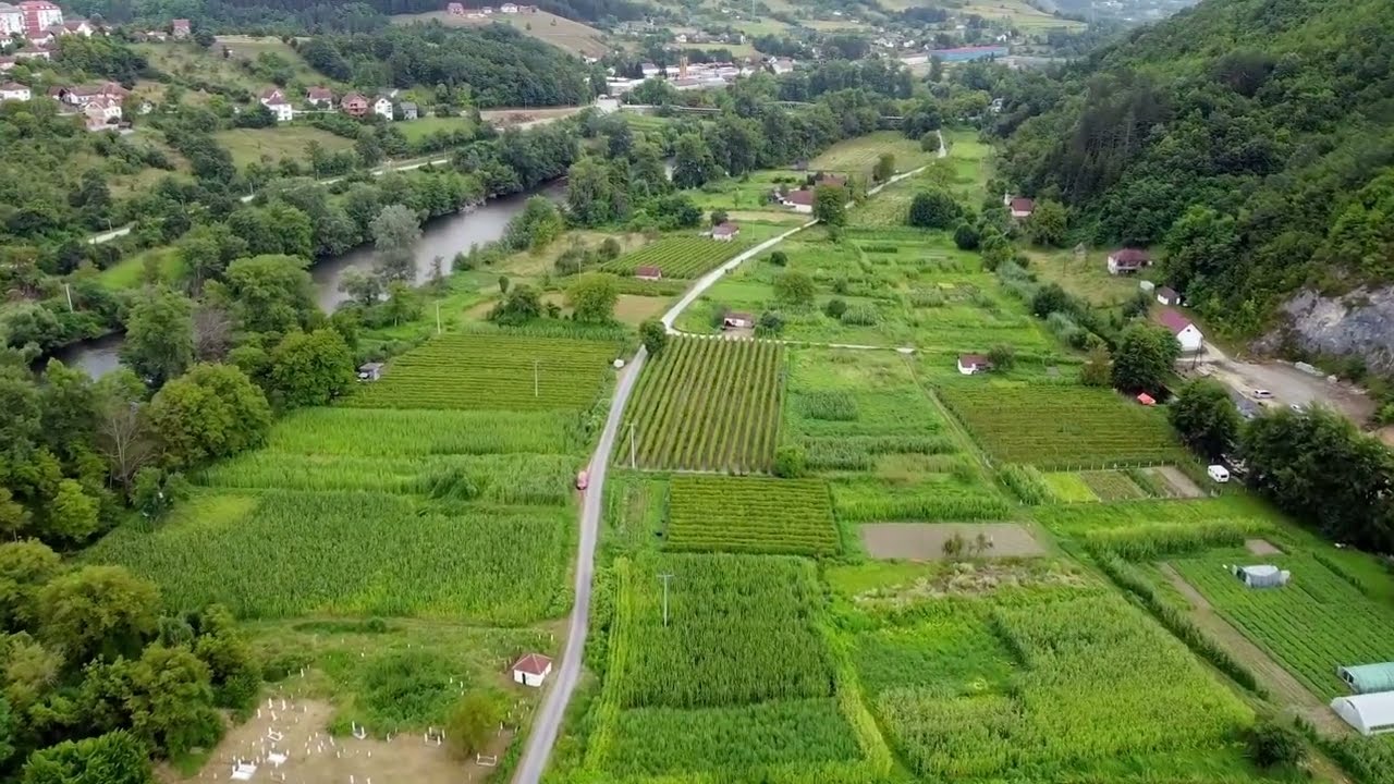 Staro Rudo , Grad Rudo, Drone , Dron , Bosnia And Herzegovina, BiH 4K