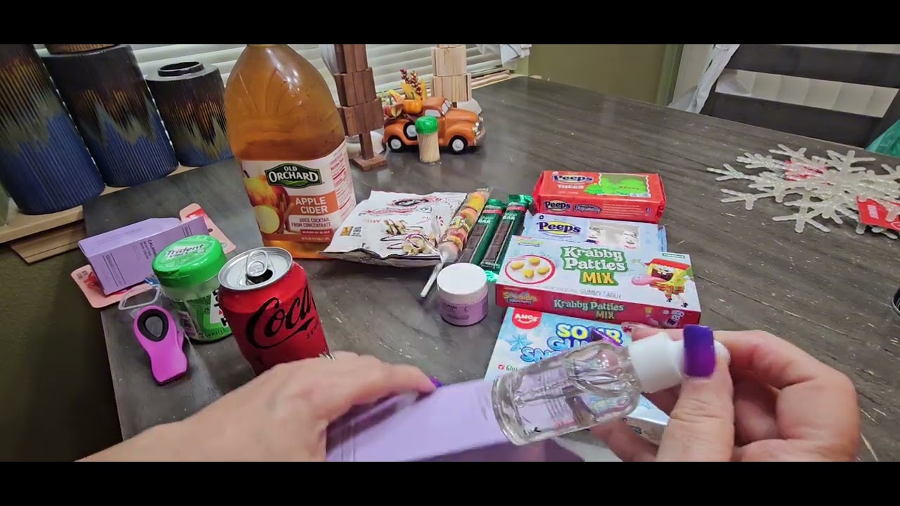 ASMR DOLLAR TREE GUM CHEWING/GUMMIES HAUL