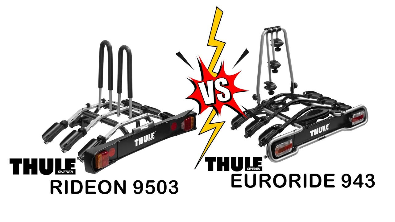 Diferenças entre Transbike Thule Rideon 3 (9503)  ou Thule Euroride 3 (943)