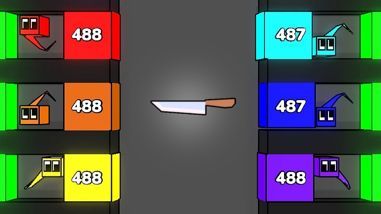 Cube Battle: Which Cube Will Break Through First?