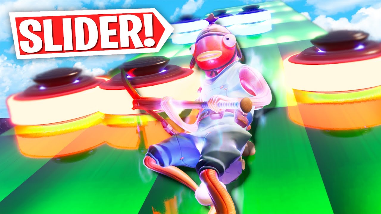 NEW Style SLIDE Deathrun Map! (Fortnite Creative Mode)