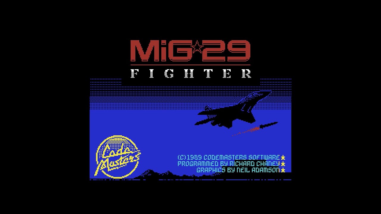 Commodore 64 Longplay [343] Mig-29 Soviet Fighter (EU)