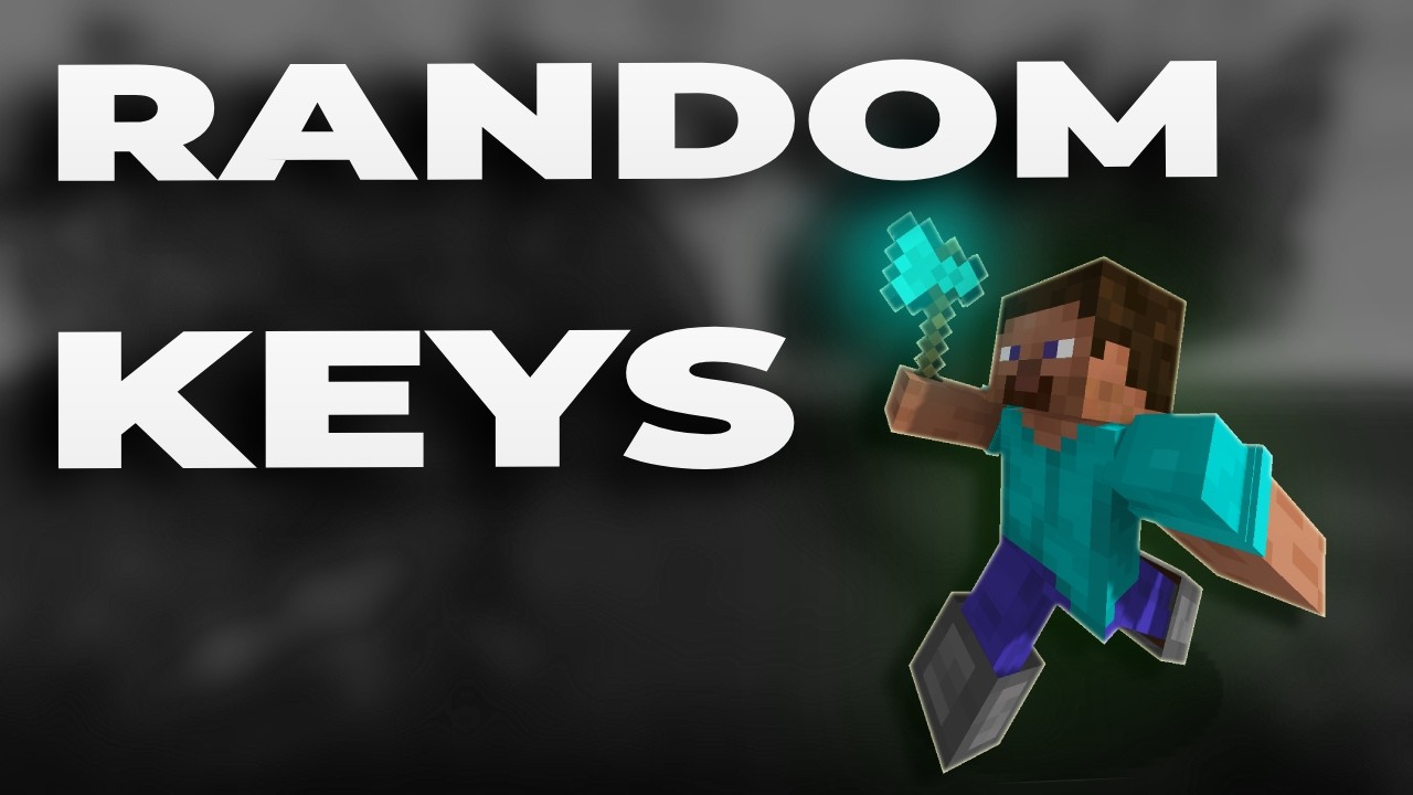 Attempting Minecraft But With Random Keybinds