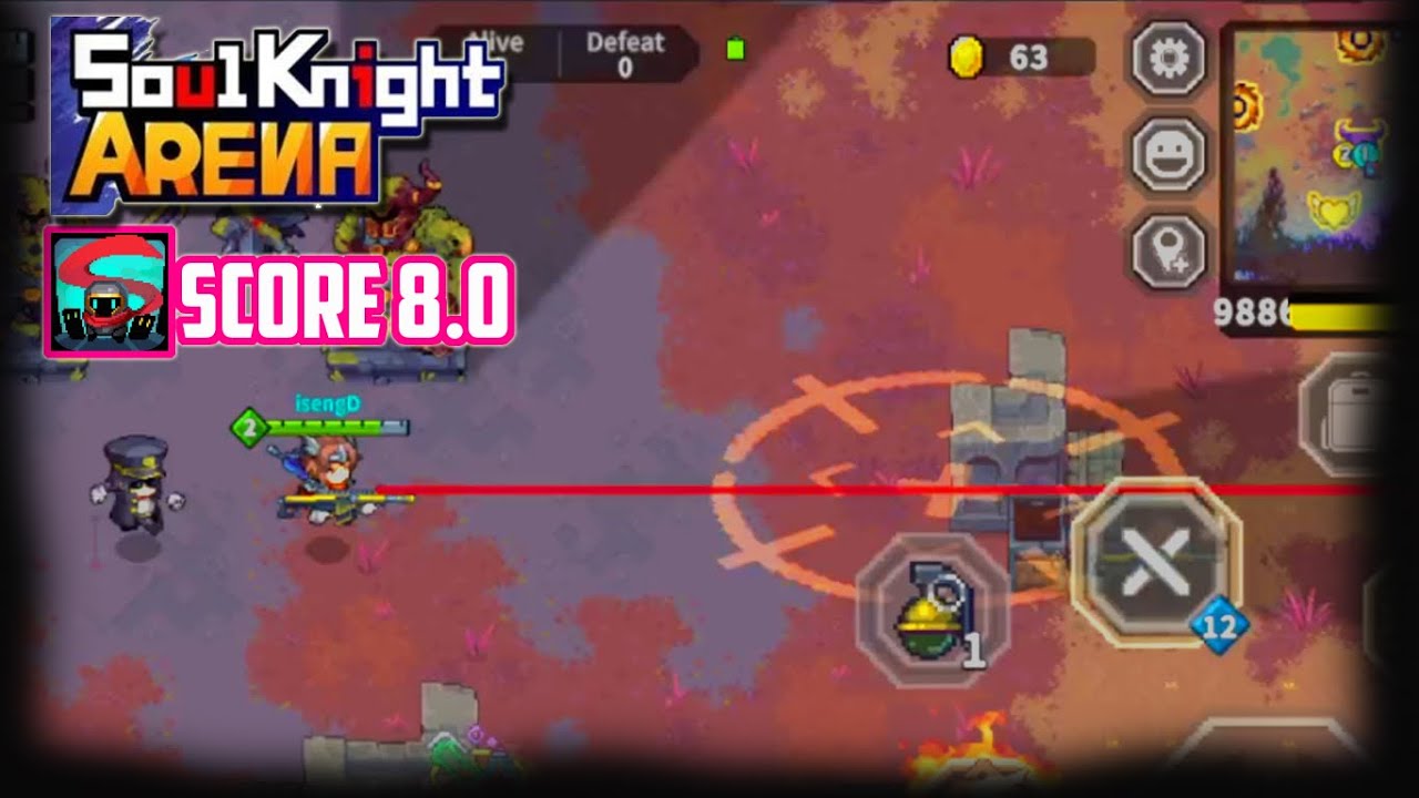 Soul Knight Arena (Android) Test Emulator Gameplay
