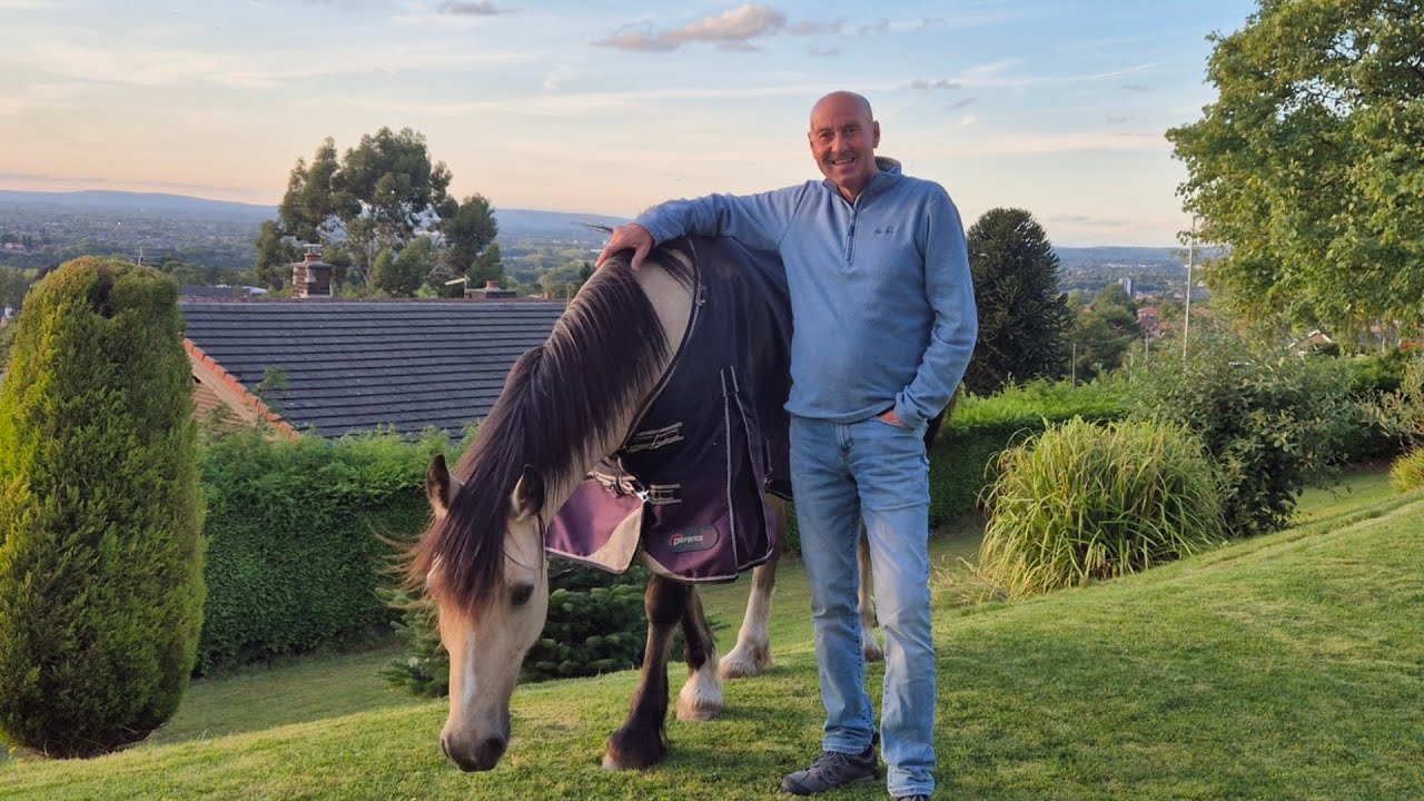 CHAOS STRIKES !! As Horse Invades Our Garden 