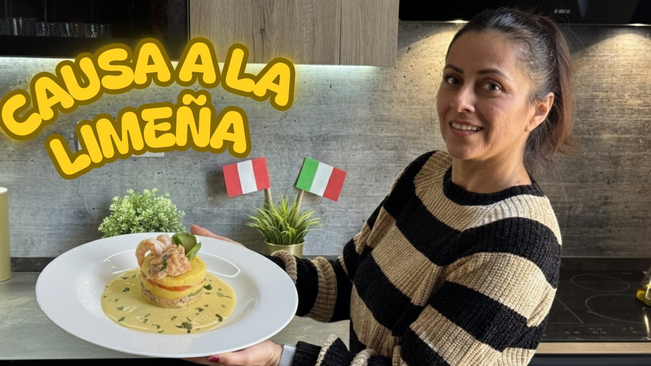 “Elegante, fresca, cremosa… L’hai mai provata? | CAUSA alla LIMEÑA 🇵🇪”
