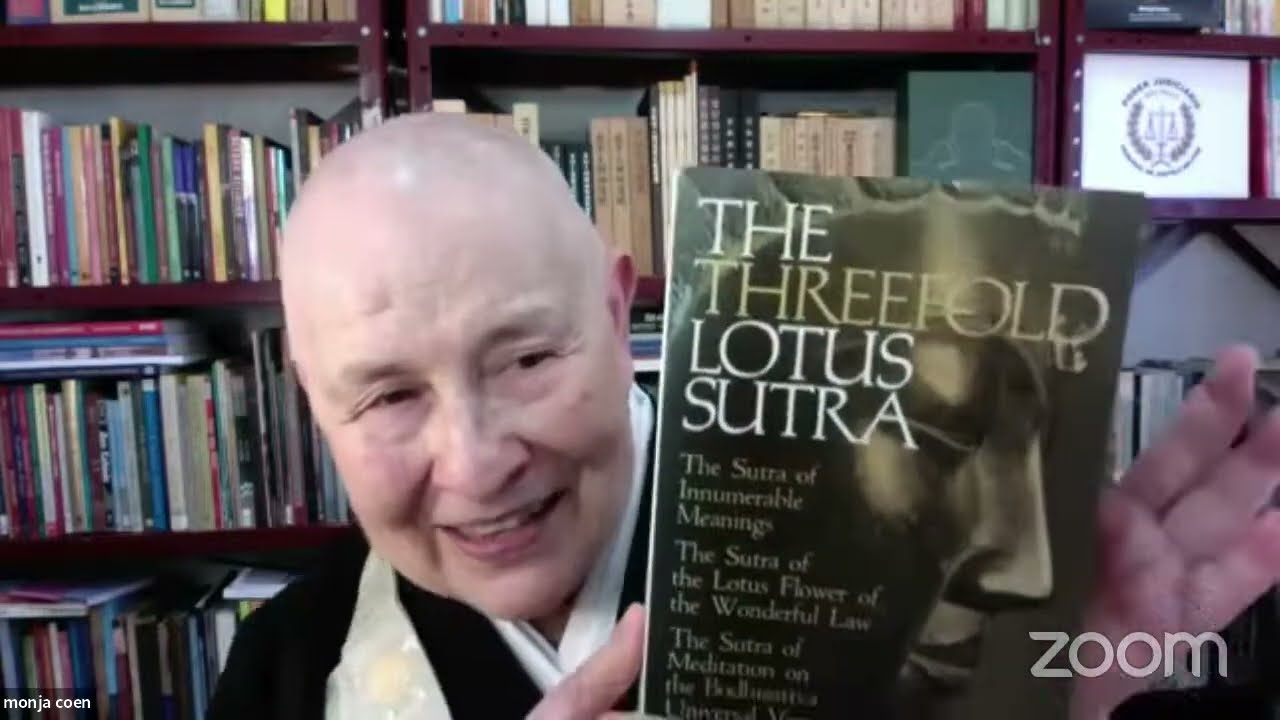 O Sutra do Lótus no Zen - Palestra com Monja Coen