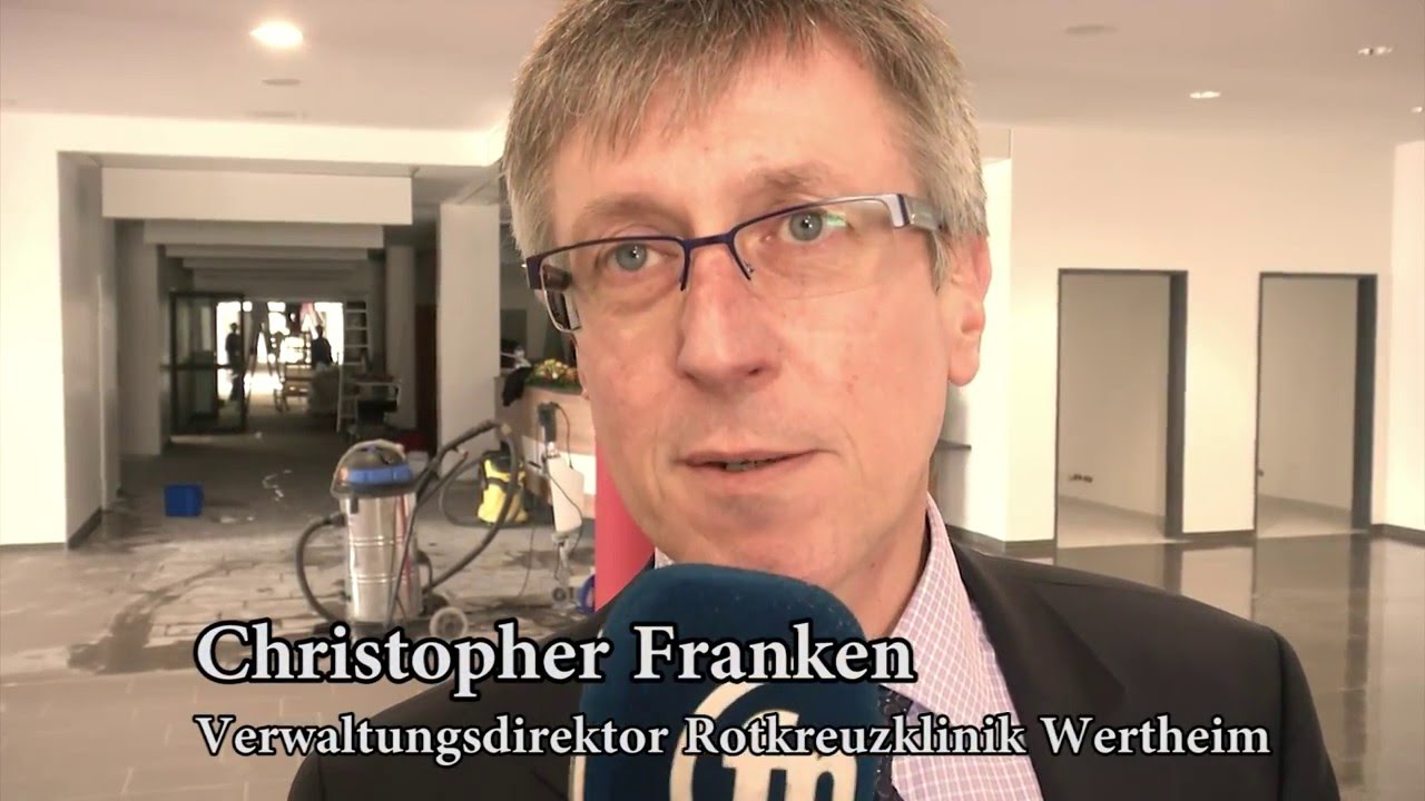Exklusiver Rundgang in der neuen Rotkreuzklinik Wertheim - by Fränkische Nachrichten
